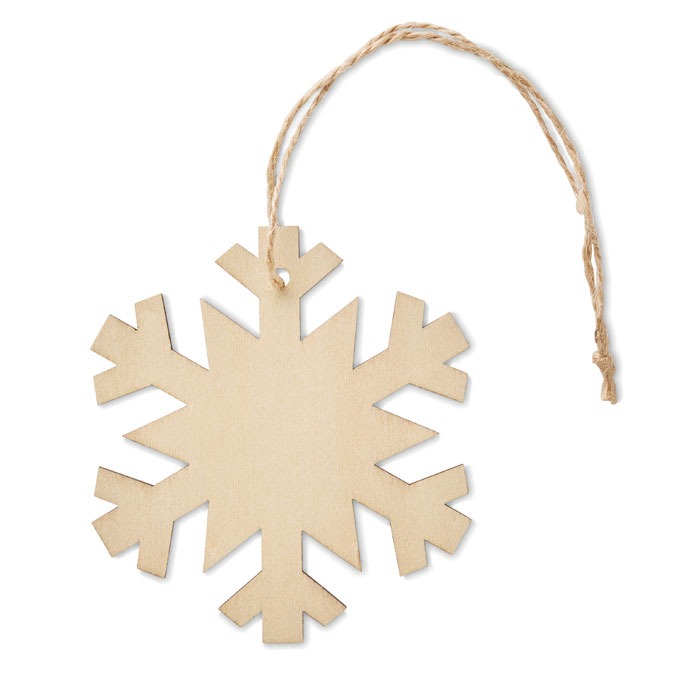 Snowflake Christmas Ornament - Engraved
